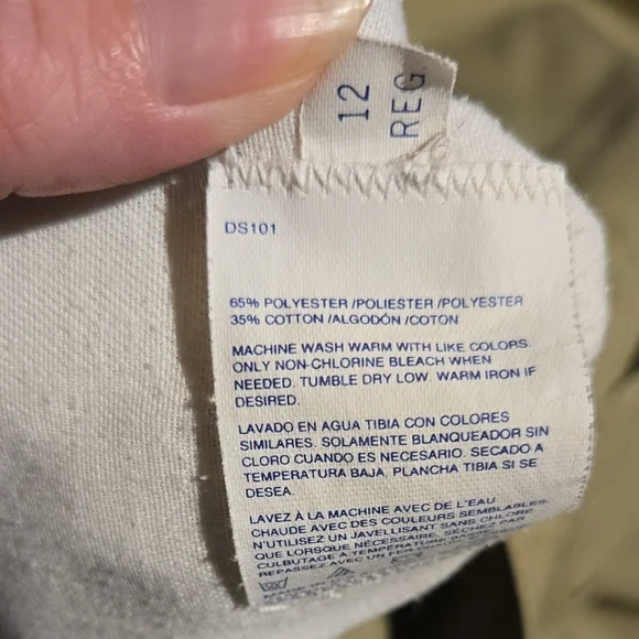 Dickies Women's Straight Leg Pants in Light Yellow - Picture 7 of 13